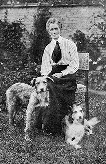 Edith Cavell with Don and Jack