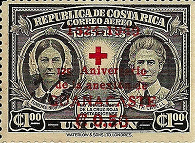 Costa Rica Red Cross stamp