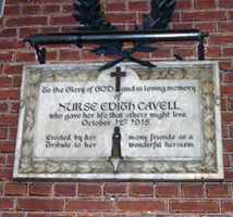 Plaque commémorative Saint-Eglise de la Trinité, Bruxelles