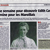 Exhibition Maroilles, article Voix du Nord