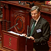 Andrew Brown, BECCG Chairman addresses the Senate