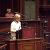 Princess Astrid addresses the Senate