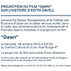 Film Dawn, Uccle Commune invitation